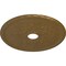 Ekena Millwork Grape Ceiling Medallion (Fits Canopies up to 3 5/8"), 22 5/8"OD x 3 5/8"ID x 5/8"P, Pale Gold CM22GRPAS - alternate 2
